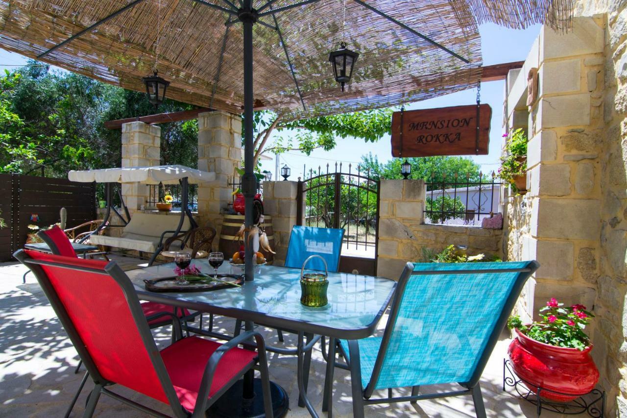 Mansion Rokka Villa Kíssamos Buitenkant foto